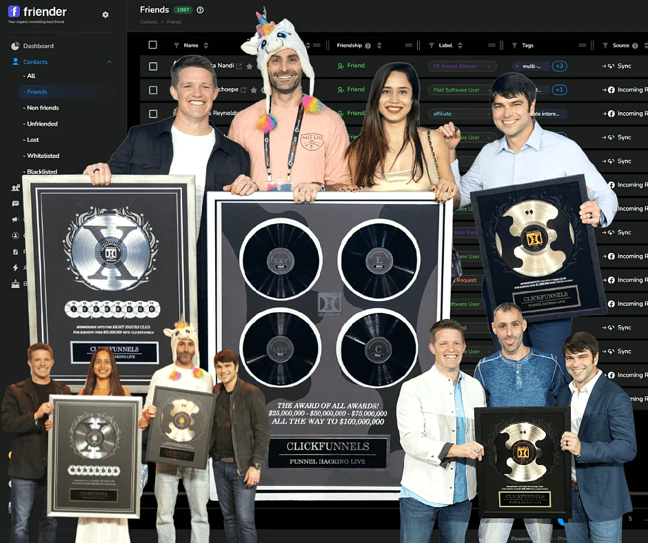 ClickFunnels 2 Comma Club awards